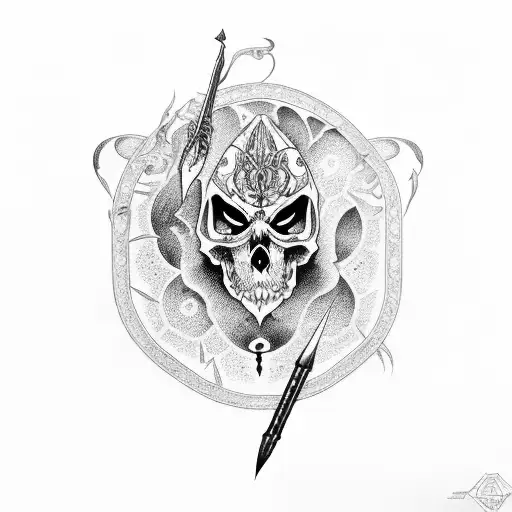espada tattoo design idea