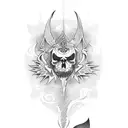 espada tattoo design idea