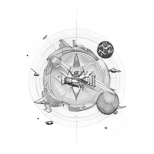 Flight Path Memories tattoo design idea