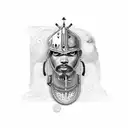 conquistador, african, taino tattoo design idea