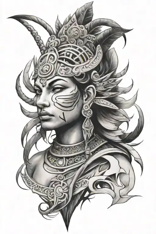 ashoka tano tattoo design idea