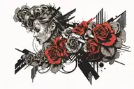 rape tattoo design idea