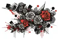 rape tattoo design idea