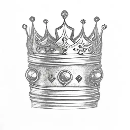 Queen's Crown tattoo design idea