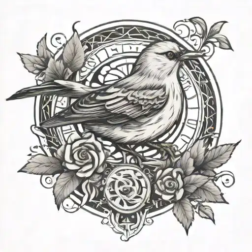 Mockingbird eminem tattoo design idea