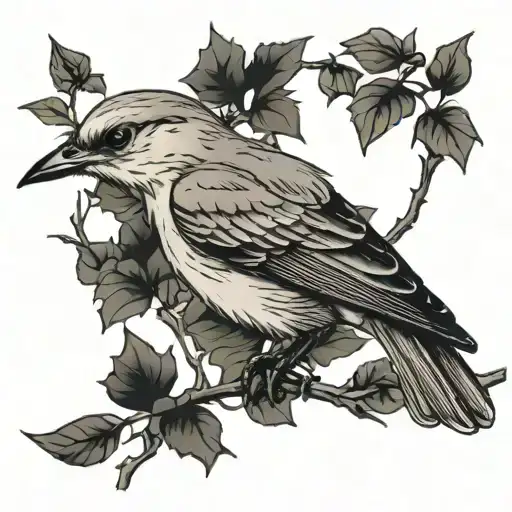 Mockingbird eminem tattoo design idea