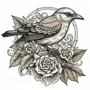Mockingbird eminem tattoo design idea