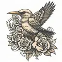 Mockingbird eminem tattoo design idea
