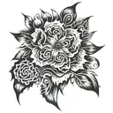 Dominant tattoo design idea