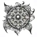 Dominant tattoo design idea