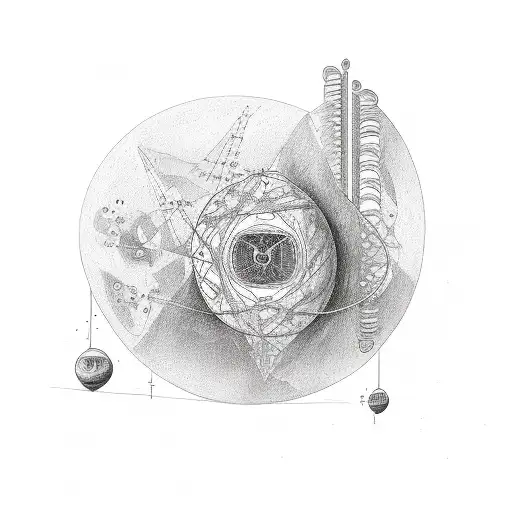 DNA with coordinates inside and message "jumala on kuunnellut"  tattoo design idea