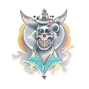 never be alone tattoo design idea