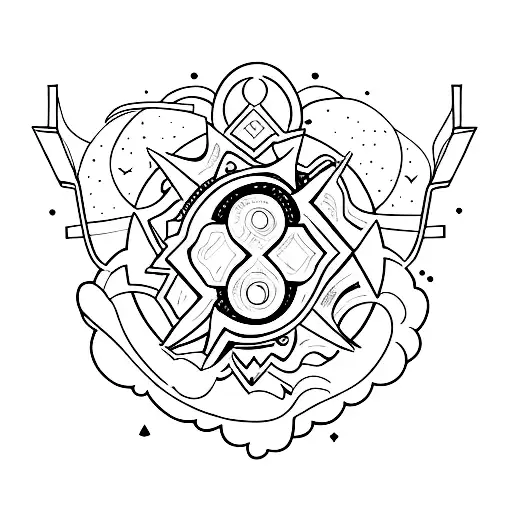 Nova tattoo design idea