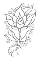 Diya tattoo design idea