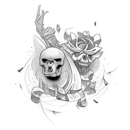 dark matching best friend tattoos tattoo design idea