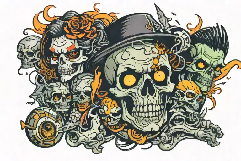 fetch me their souls tattoo design idea