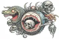 fetch me their souls tattoo design idea