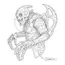 stalker tattoo design idea
