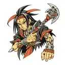 Shaman king tattoo design idea