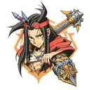 Shaman king tattoo design idea