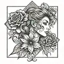 domestic abuse survivor tattoo design idea