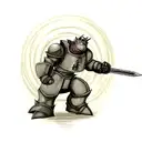 ALPHONSE ELRIC tattoo design idea
