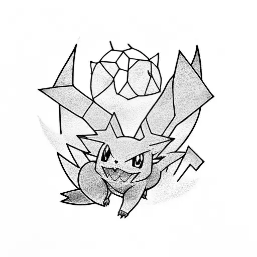 pokemon tattoo design idea