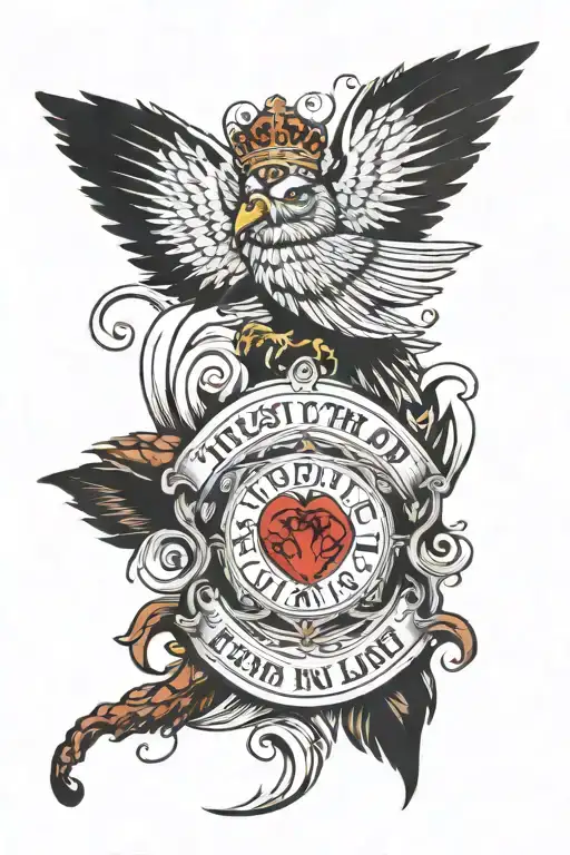 Trust in the LORD with all your heart, and do not lean on your own understanding. In all your ways acknowledge Him, and  tattoo design idea