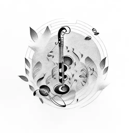 music love lust tattoo design idea