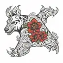 alaska tattoo design idea