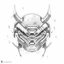 doom slayer tattoo design idea