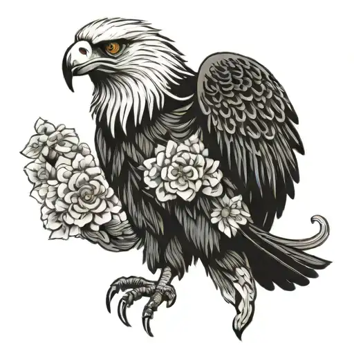 Wedge Tail Eagle tattoo design idea