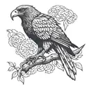 Wedge Tail Eagle tattoo design idea