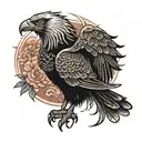 Wedge Tail Eagle tattoo design idea