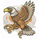 Wedge Tail Eagle tattoo design idea