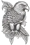 Wedge Tail Eagle tattoo design idea