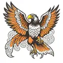 Wedge Tail Eagle tattoo design idea