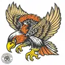 Wedge Tail Eagle tattoo design idea