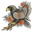 Wedge Tail Eagle tattoo design idea