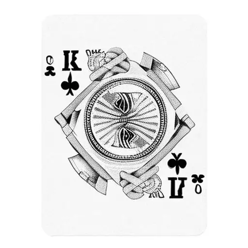 king poker card with spiral staircase inside, aswell as the word ROSA faded in, include the south African flag tattoo design idea