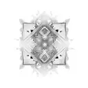 Keffiyeh pattern tattoo design idea