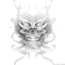 me vs me tattoo design idea