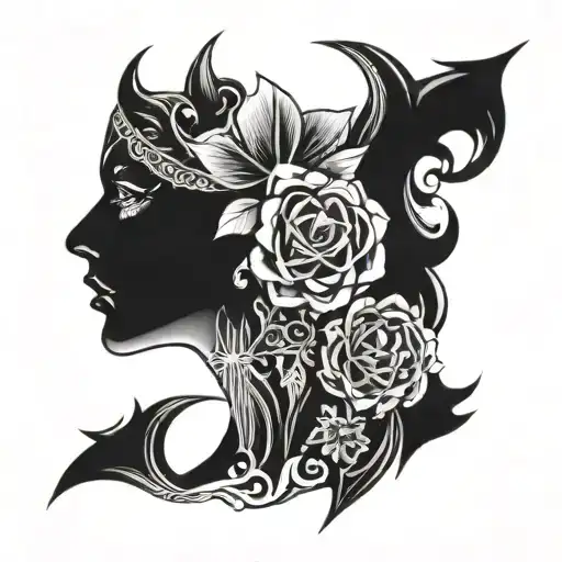 goth neck tattoo tattoo design idea