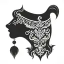 goth neck tattoo tattoo design idea