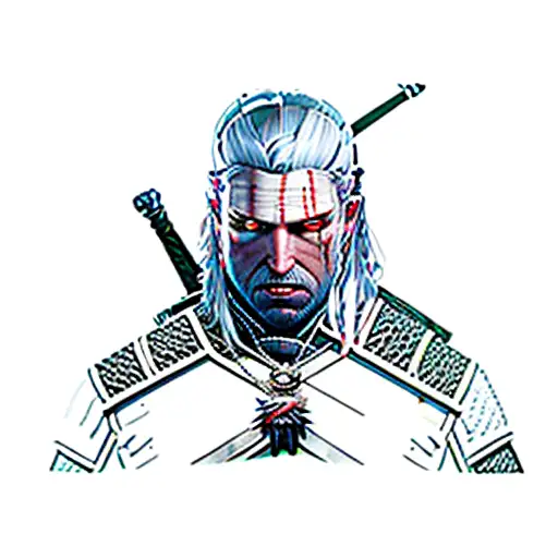 The Witcher tattoo design idea
