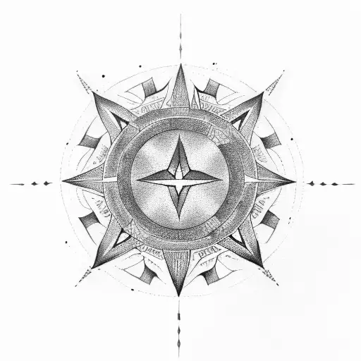 taurus star line aligned with libra starline  tattoo design idea