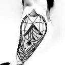pocahontas tattoo design idea