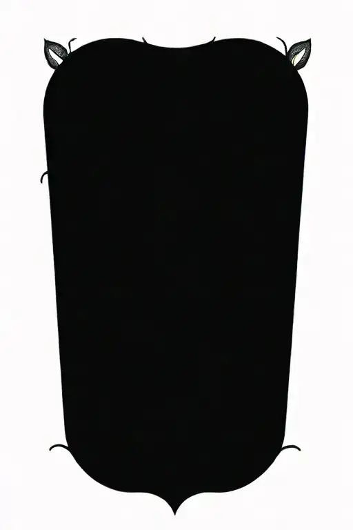 A main rose pattern, accompanied by surrounding vines, with rich and exquisite details. tattoo design idea