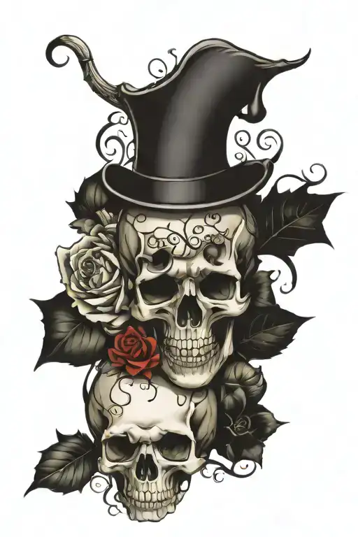 writing "hic nunc esto", "memento mori" and "omnie tempora est" tattoo design idea