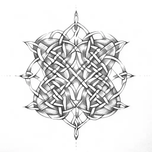 Celtic Knot tattoo design idea